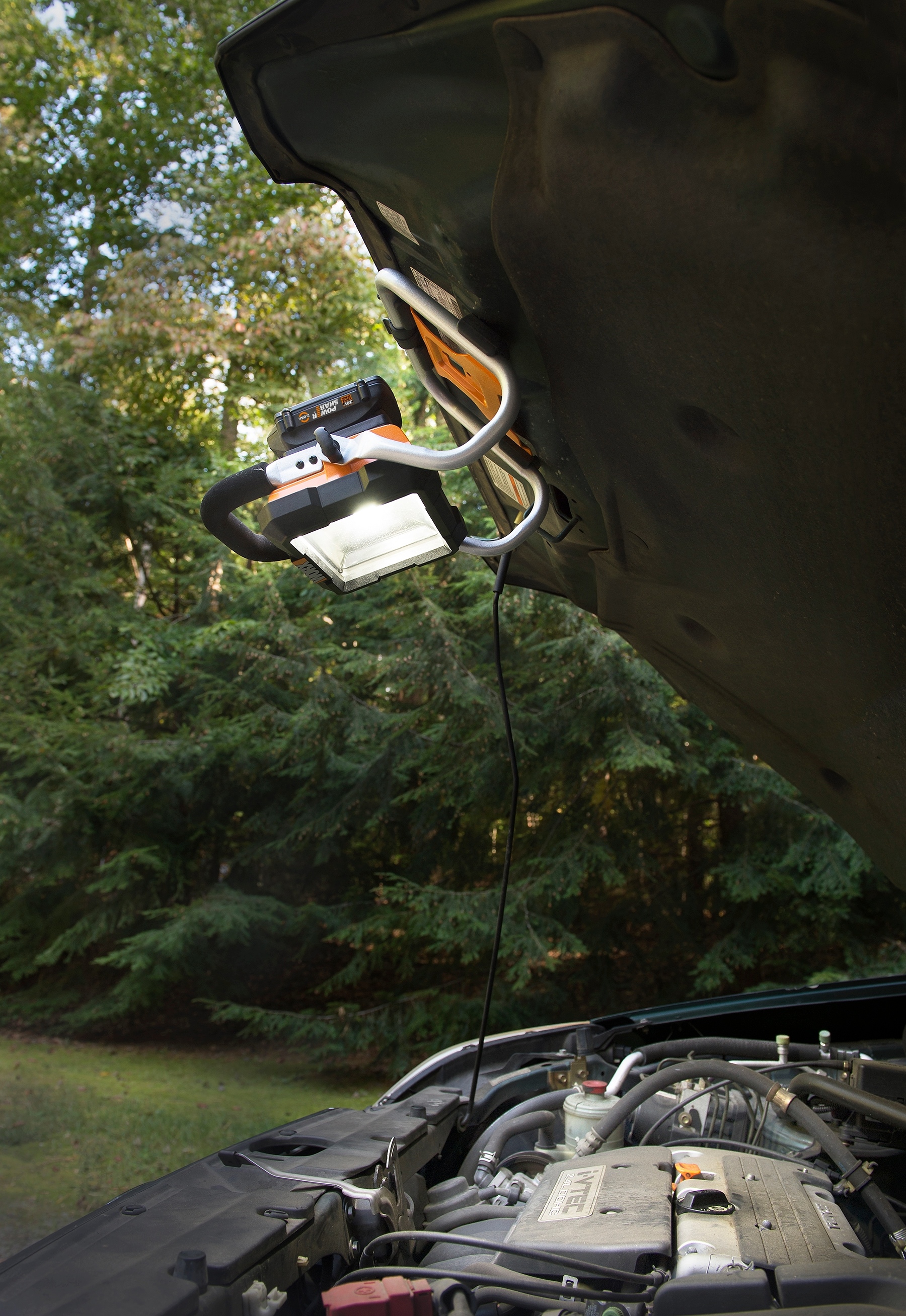 Worx WX026.9 - Foco de trabajo LED 20V (S/bat)